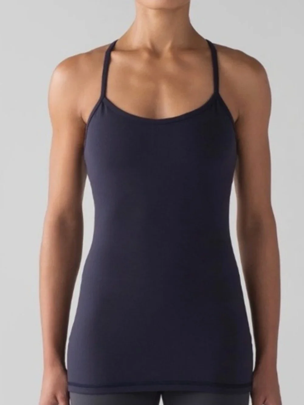 Lululemon Power Y Tank Midnight Navy Sz4